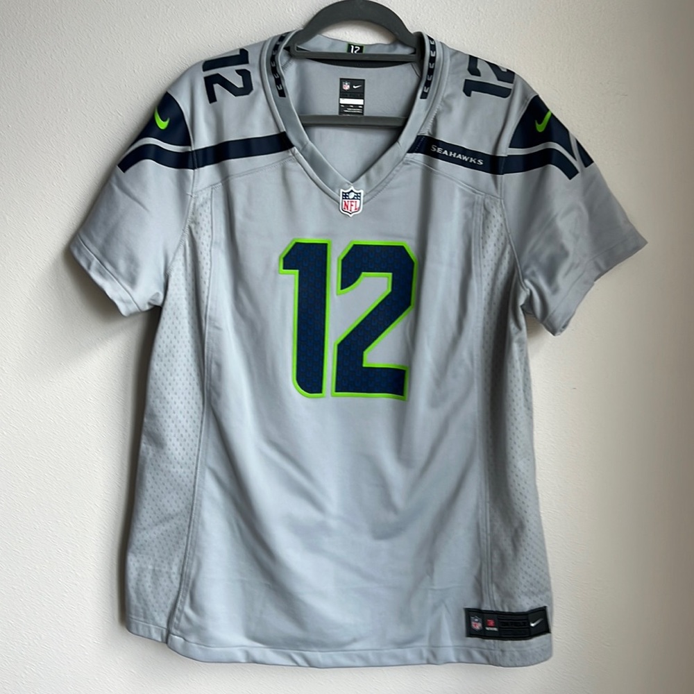 12 Fan Seattle Seahawks Nike jersey women’s XXL